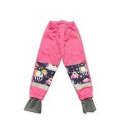 Softshell nadrág - Pink Unikornis